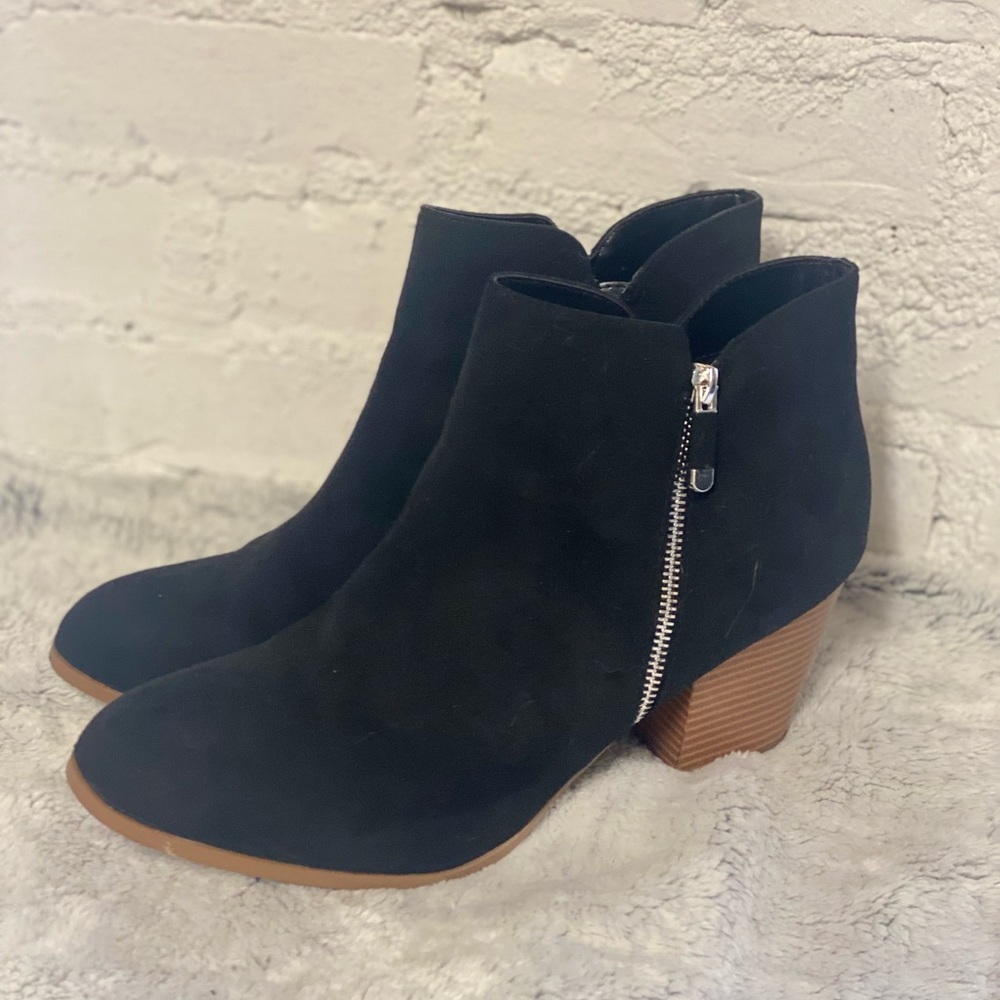 Black booties